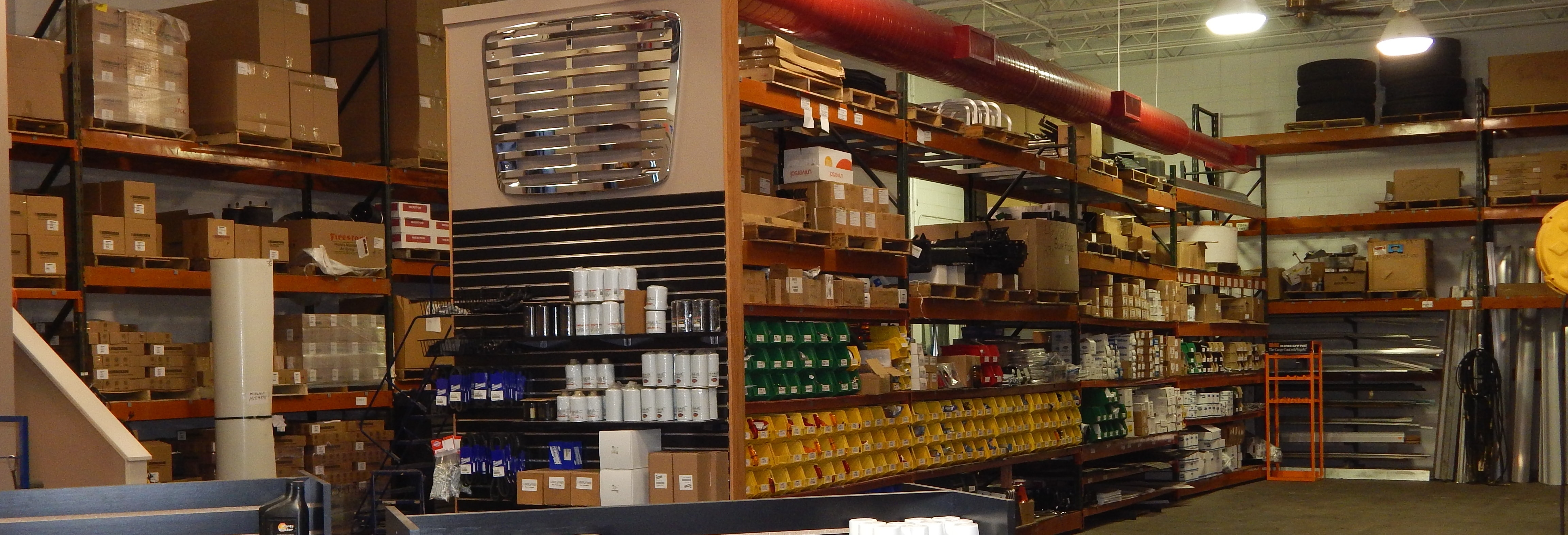 Service bay at Midwest Utility